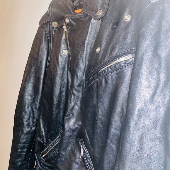 Harley Davidson leather coat - Picture 3 of 10
